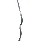 Lampadario Quattro Lumi su Barra Lineare in Vetro Soffiato Made in Italy - Soffio Viadurini