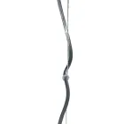 Lampadario Sospeso a Due Lumi in Vetro Soffiato a Mano Made in Italy - Soffio Viadurini