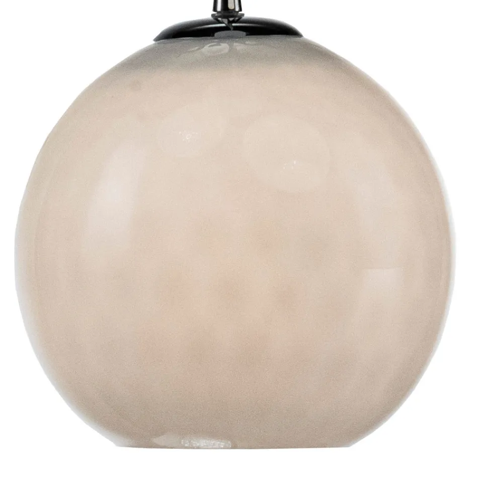 Lampadario Sospeso a Tre Cupole in Vetro Veneziano Made in Italy - Lucilla Viadurini