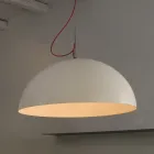 Lampadario Sospeso in Laprene e Nebulite  - Mezza Luna by In-es.artdesign  Viadurini