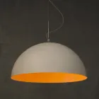Lampadario Sospeso in Laprene e Nebulite  - Mezza Luna by In-es.artdesign  Viadurini