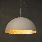Lampadario Sospeso in Laprene e Nebulite  - Mezza Luna by In-es.artdesign  Viadurini