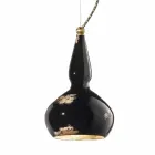 Lampadario sospeso in stile retrò in ceramica Ferroluce Viadurini