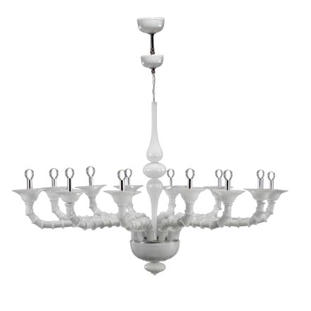 Lampadario Stile Classico in Vetro Veneziano Soffiato a Mano - Vanity Viadurini