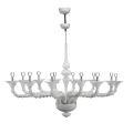 Lampadario Stile Classico in Vetro Veneziano Soffiato a Mano - Vanity