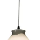 Lampadario Tre Lumi Piccoli in Vetro Soffiato Artigianale Made in Italy - Iride Viadurini