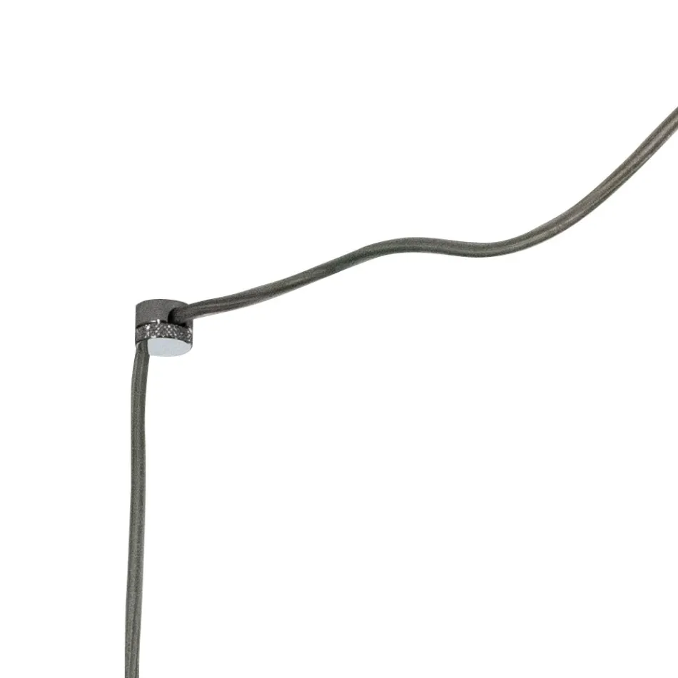Lampadario Tre Lumi Piccoli in Vetro Soffiato Artigianale Made in Italy - Iride Viadurini