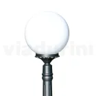 Lampione Alto 145 cm in Acrilico e Alluminio Antracite Made in Italy - Trovaantracite Viadurini
