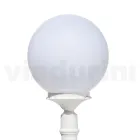 Lampione Alto 172 cm in Acrilico e Alluminio Bianco Made in Italy - Trovabianco Viadurini