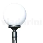 Lampione Alto 208 cm in Acrilico e Alluminio Antracite Made in Italy - Trovaantracite Viadurini