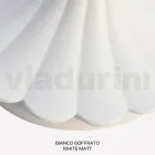 Lampione Alto 208 cm in Acrilico e Alluminio Bianco Made in Italy - Trovabianco Viadurini