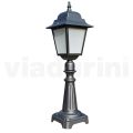 Lampione Alto 76 cm in Vetro e Alluminio Antracite Made in Italy - Scintilla
