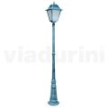 Lampione da Esterno Alto 222 cm in Vetro e Alluminio Pressofuso - Alchimista