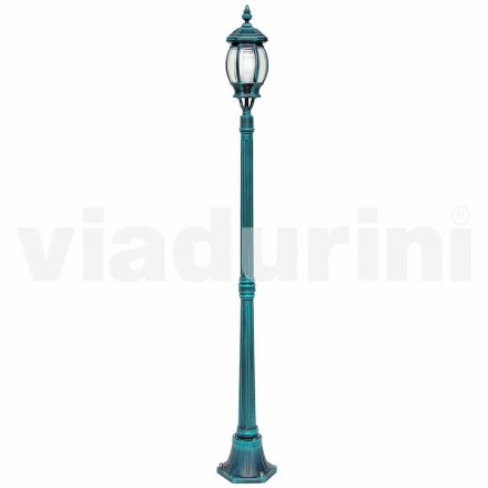 Lampione da esterno in alluminio pressofuso made in Italy, Anika Viadurini