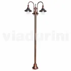 Lampione da esterno in alluminio pressofuso made in Italy, Anusca Viadurini