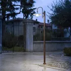 Lampione da Giardino in Alluminio a 1 o 2 o 3 Luci Design - Campobasso Viadurini
