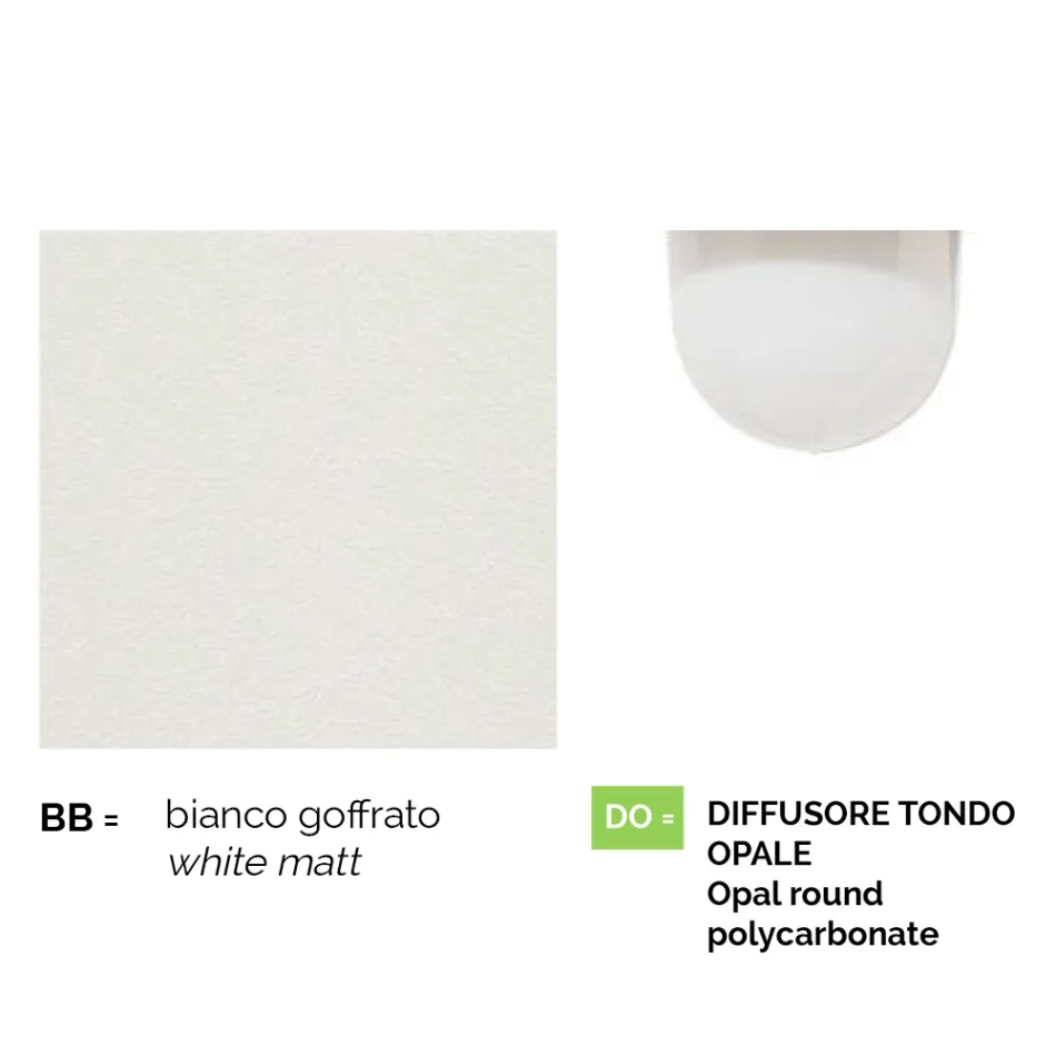 Lampione da giardino in alluminio bianco con 1 luce prodotto in Italia, Anusca Viadurini
