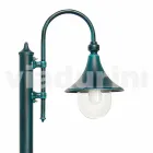 Lampione da giardino in alluminio pressofuso made in Italy, Anusca Viadurini