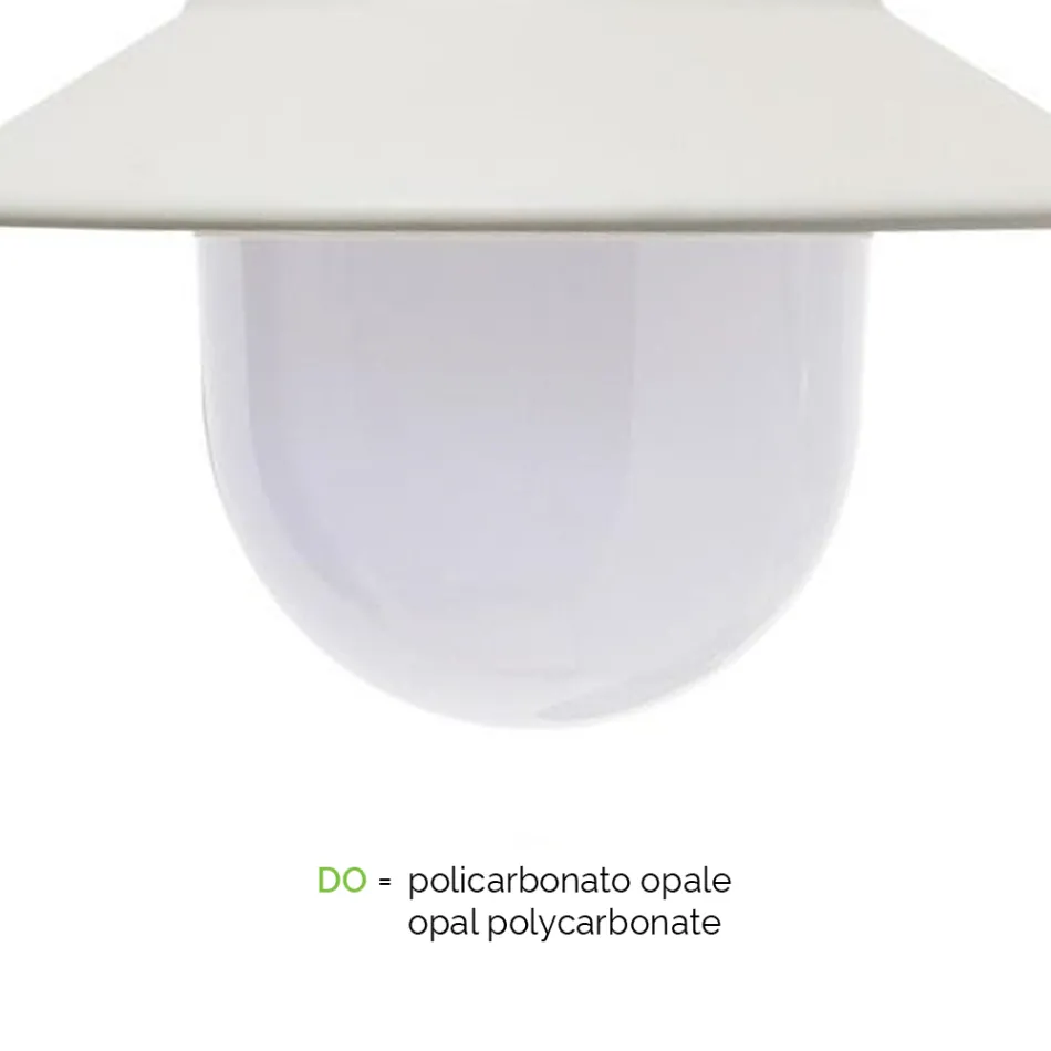 Lampione Giardino a 3 Luci in Alluminio Realizzato in Italia - Cassandra Viadurini