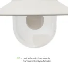 Lampione Giardino a 3 Luci in Alluminio Realizzato in Italia - Cassandra Viadurini