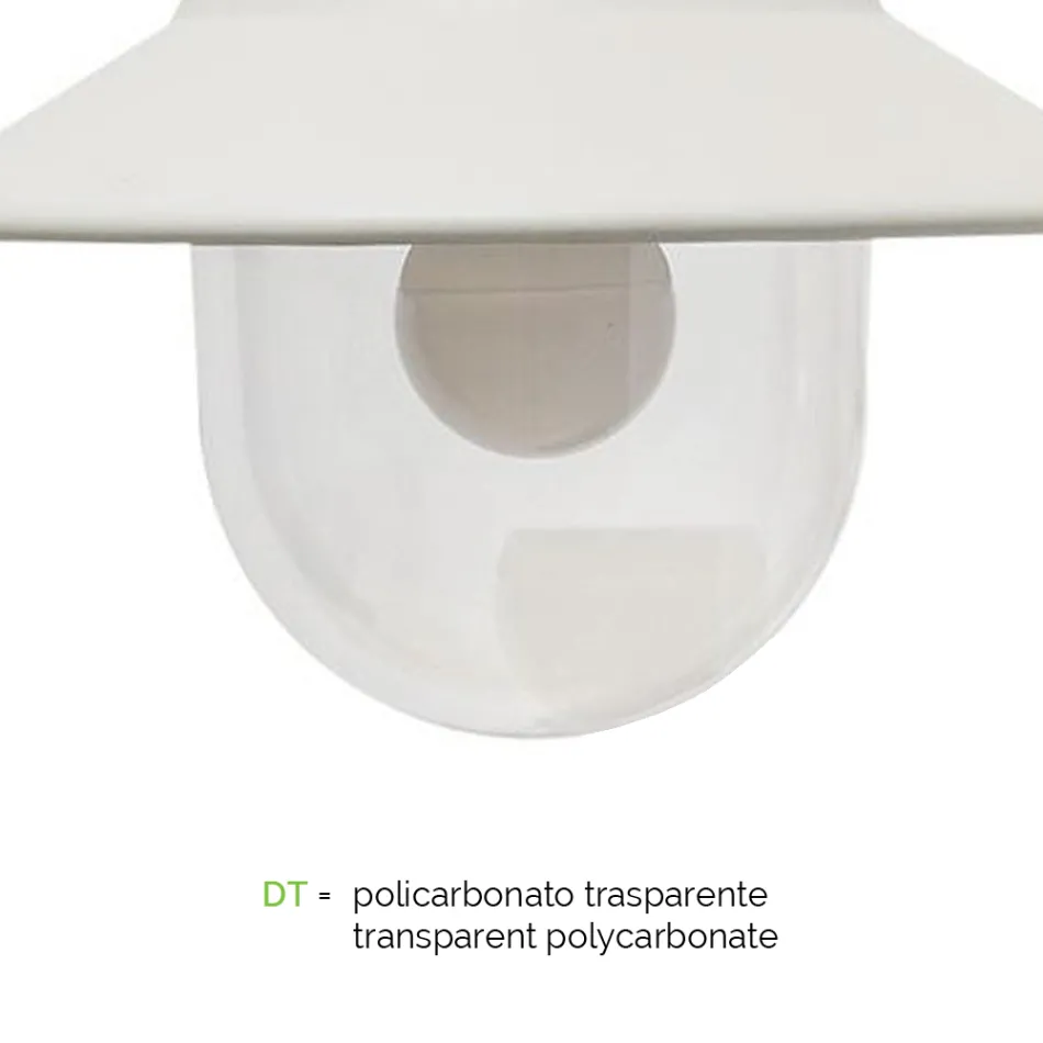 Lampione Giardino a 3 Luci in Alluminio Realizzato in Italia - Cassandra Viadurini