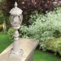 Lampione Giardino Stile Vintage in Alluminio Bianco Made in Italy - Dodo