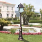 Lampione Giardino Stile Vintage in Alluminio e Vetro Made in Italy - Doroty Viadurini