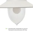Lampione Giardino Stile Vintage in Alluminio Made in Italy - Cassandra Viadurini