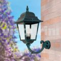 Lanterna a parete da giardino in alluminio fatta in Italia, Aquilina