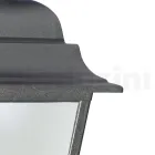 Lanterna a Soffitto in Alluminio Pressofuso e Diffusore in Vetro - Scintilla Viadurini