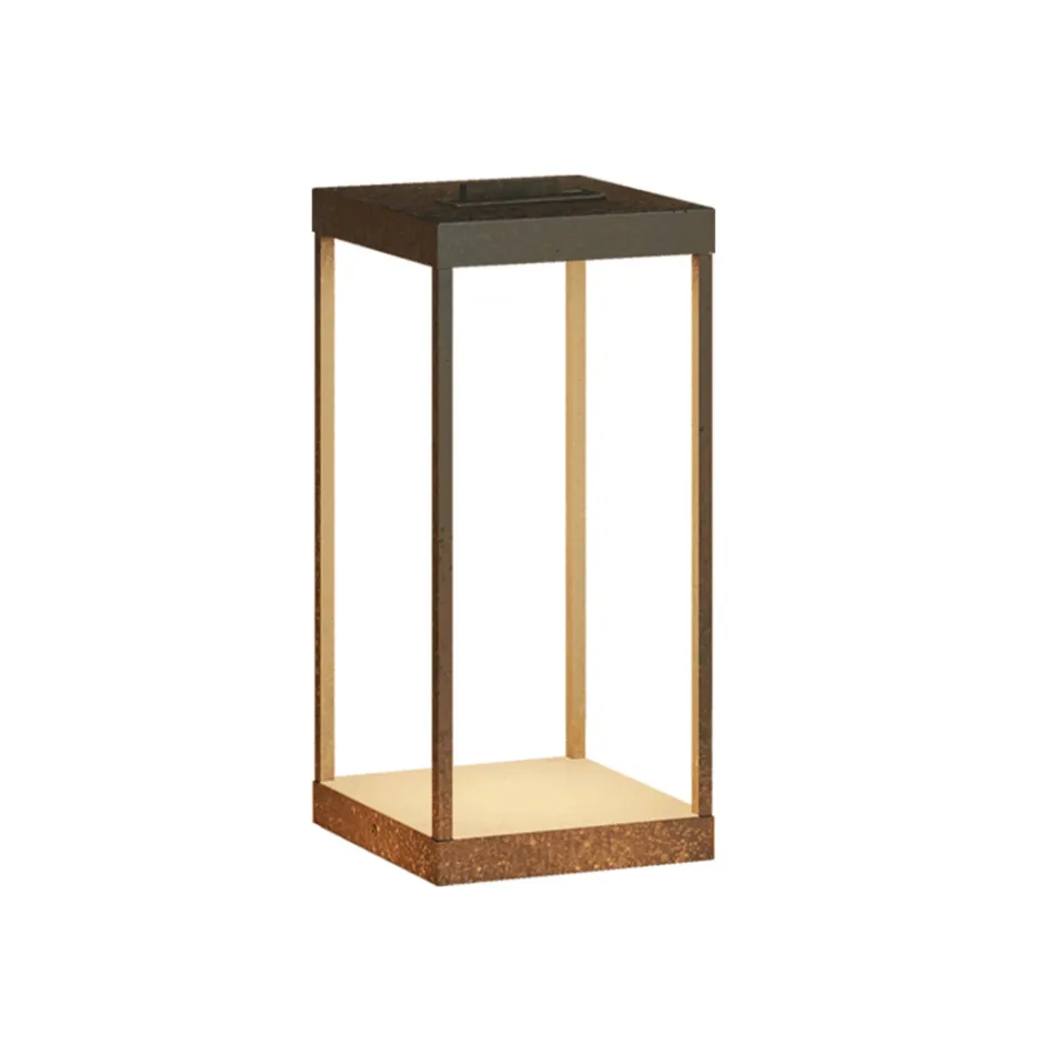 Lanterna da Esterno Realizzata in Ottone Made in Italy - Soleggiato Viadurini