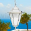 Lanterna da Esterno Vintage in Alluminio Bianco Made in Italy - Terella