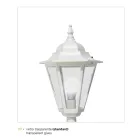 Lanterna da Esterno Vintage in Alluminio Bianco Made in Italy - Terella Viadurini
