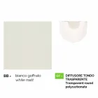Lanterna da parete da esterno in alluminio bianco made in Italy,Anusca Viadurini
