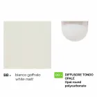 Lanterna da parete da esterno in alluminio bianco made in Italy,Anusca Viadurini