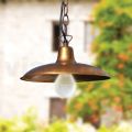 Lanterna per Esterno Vintage in Alluminio e Ottone Made in Italy - Adela