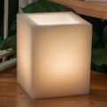 Lanterna Profumata in Cera Effetto Graffiato con Lumino Made in Italy - Famme