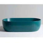 Lavabo 70x35cm da appoggio in ceramica made Italy Star, design moderno Viadurini
