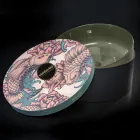 Lavabo a Ciotola Verde Argilla Refrattaria Realizzato in Italia - Tatiana  Viadurini