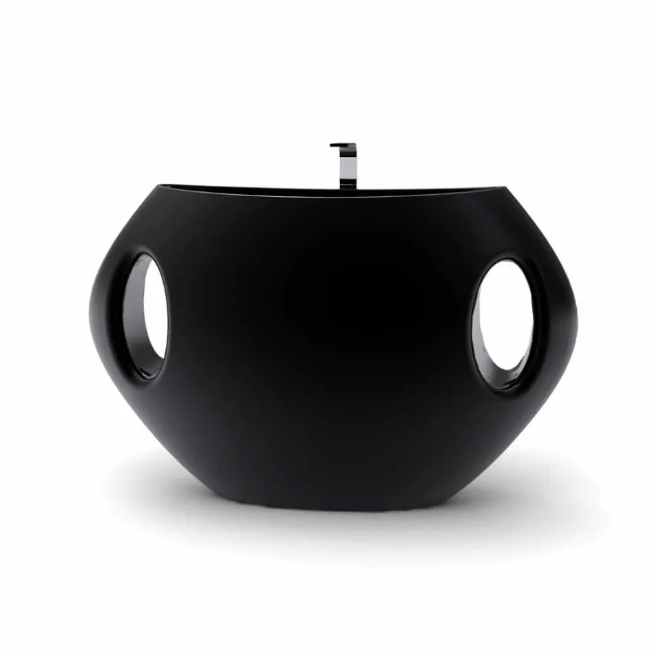 Lavabo a colonna design moderno Pandora made in Italy Viadurini