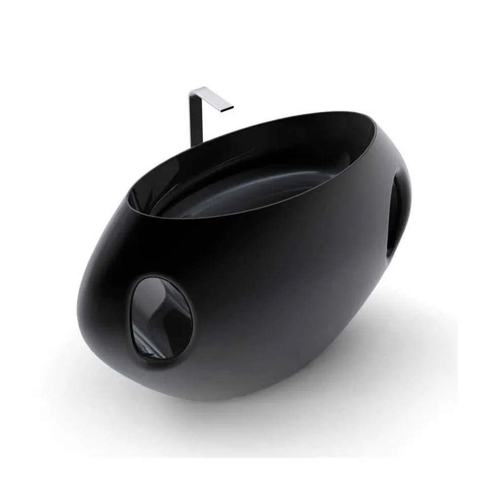 Lavabo a colonna design moderno Pandora made in Italy Viadurini