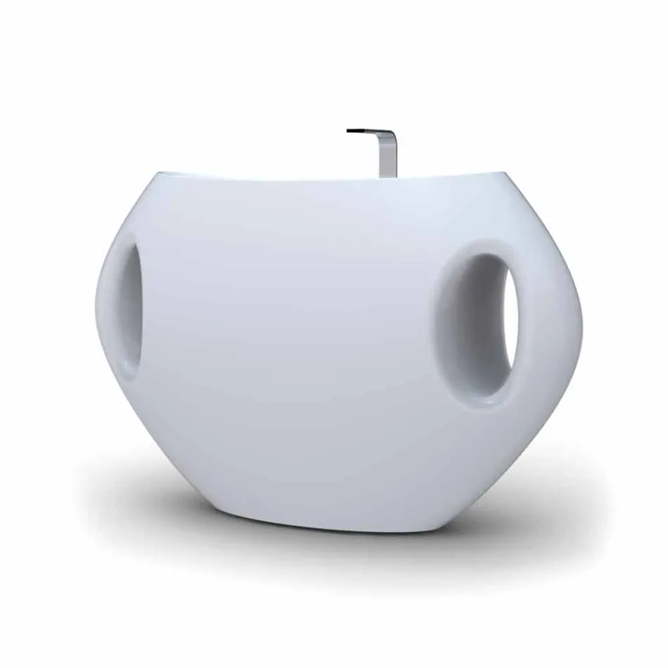 Lavabo a colonna design moderno Pandora made in Italy Viadurini