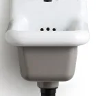 Lavabo a Sospensione in Ceramica a Fantasia Design Moderno 26 cm - Jordan Viadurini