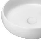Lavabo Appoggio Realizzato in Argilla Refrattaria Made in Italy - Diego  Viadurini