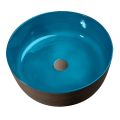 Lavabo Bagno in Argilla con Interno Smaltato Made in Italy - Tatiana 