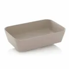 Lavabo Bagno da Appoggio Rettangolare in Resina Opaca Made in Italy – Cavan Viadurini