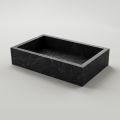 Lavabo Bagno in Gres Porcellanato Effetto Marmo Made in Italy - Ludmilla