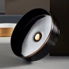 Lavabo Bagno in Grès Porcellanato Tornito a Mano Made in italy - Freccette Viadurini