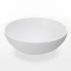 Lavabo da Appoggio Circolare di Design Moderno in Resina Made in Italy – Cavan Viadurini