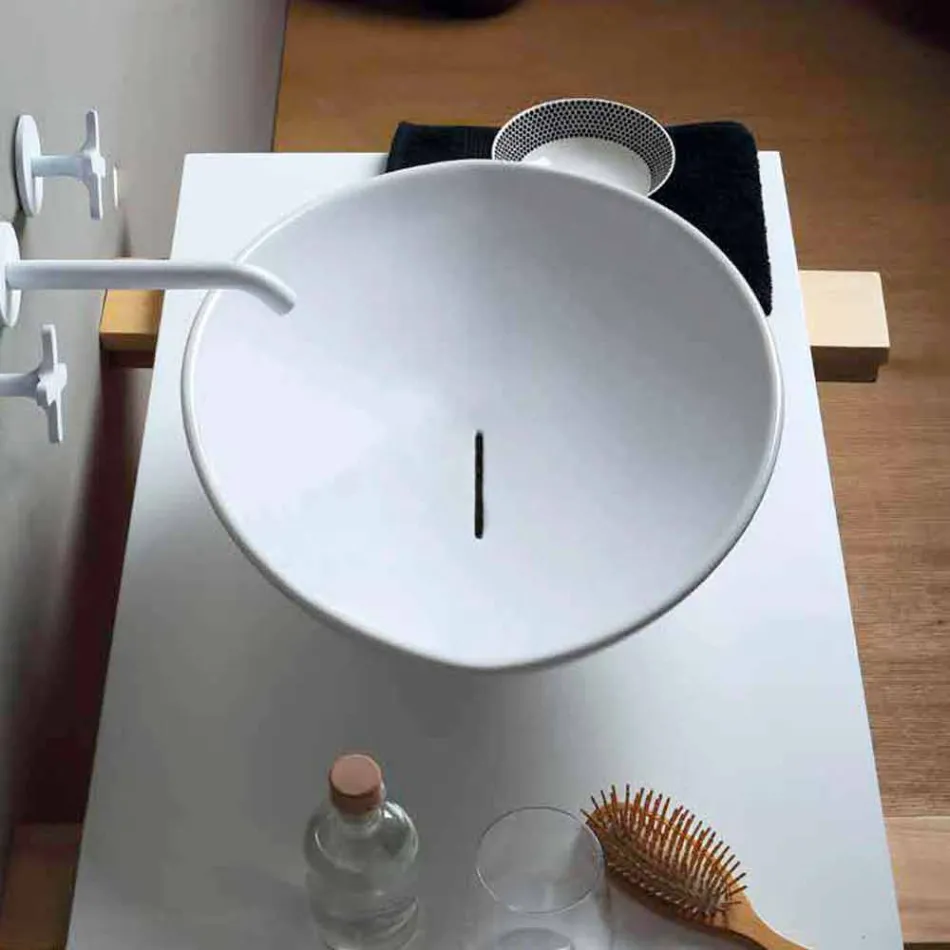 Lavabo da appoggio design di tendenza in ceramica made Italy Animals  Viadurini